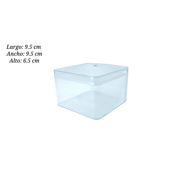 CAJA P/PASTEL CUADRADA 420-304 420ML