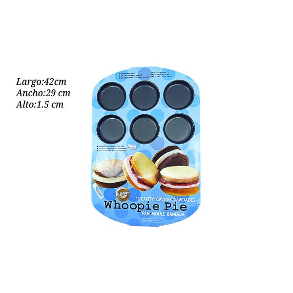 MOLDE WHOOPIE PAN 12CAV M2105-0615