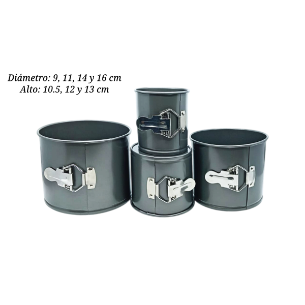 MOLDE CILINDRO DESMONTABLE C/4PZ COL 661680950