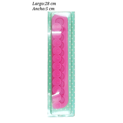 MOLDE SILICON CENEFA CARACOLITOS 2PZ 63-134