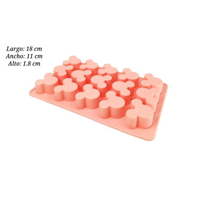 MOLDE SILICON CHICO C/15 CAV CARITAS COL 661686319