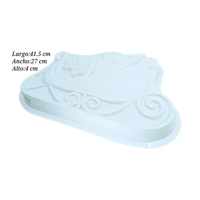 MOLDE PLASTICO TRINEO SANTA CLAUS 49-4202