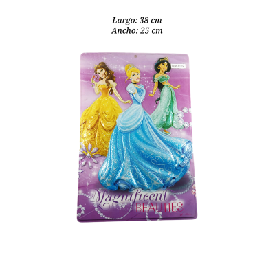 PLACA GRANDE GLITTER