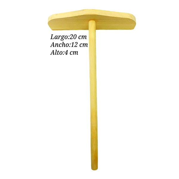 RODILLO P/CREPAS MADERA 7-0051 20X12X4CM