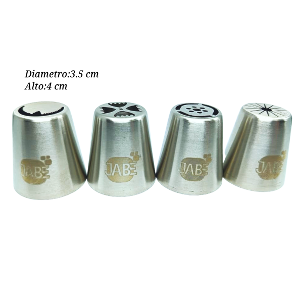 DUYAS RUSAS ACERO INOX 681,679, 682, 680, 678 4PZ