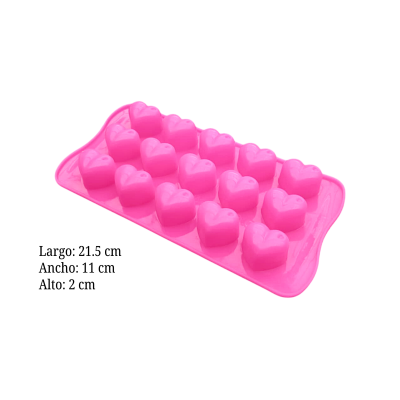 MOLDE SILICON P/CHOCO CORAZON 5-5314