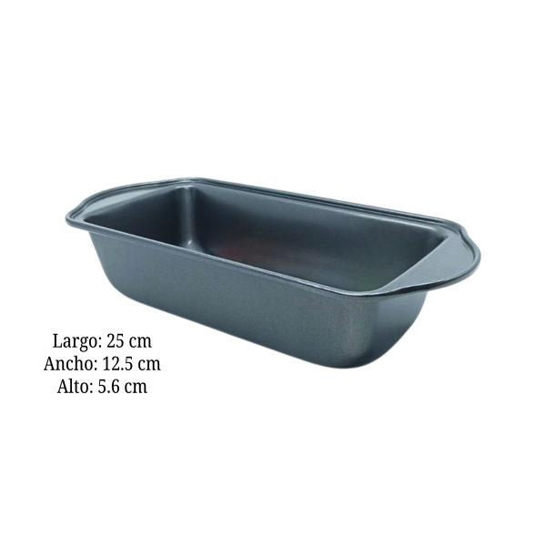 MOLDE AA PANQUE 25X12X5.6CM TOL001149