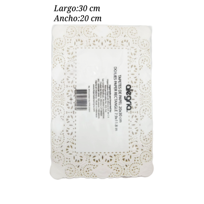 BLONDA REC 20X30 BLANCA PPR000544 100PZ