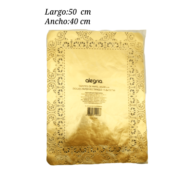 BLONDA REC 40X50 DORADA PPR000576 100PZ