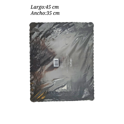 BLONDA REC 35X45 NEGRO PPR000558 100PZ