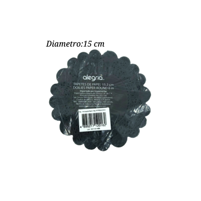 BLONDA RED 15CM NEGRA PPR000553 100PZ