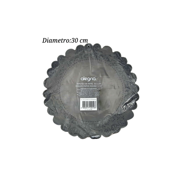 BLONDA RED 30CM NEGRA PPR000556 100PZ