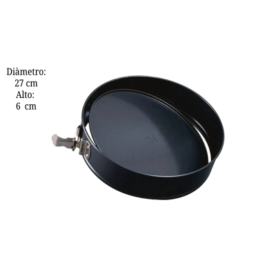 MOLDE DESMONT RED 28X7 CM (1-130) (27X6CM)