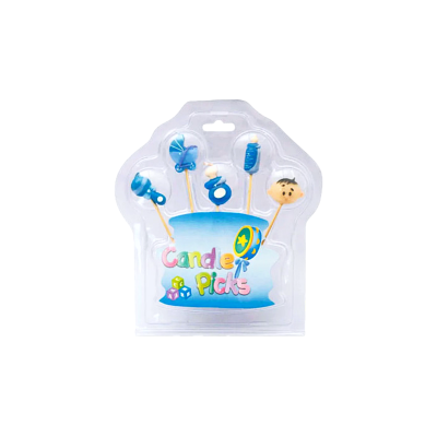VELACANDLE PICK BABY BOY ALE-6086 5PZ