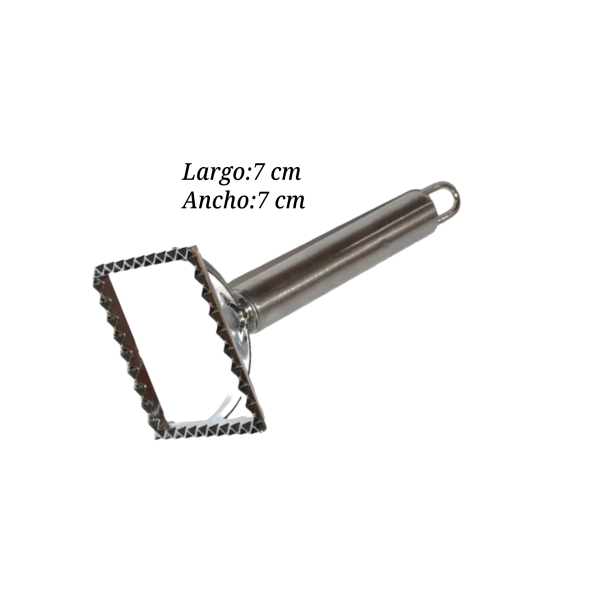 CORTADOR RAVIOLES MGO METALICO 7X7CM 4-1990