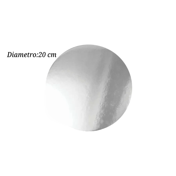 BASE REDONDA PLATA 20CM COT000522