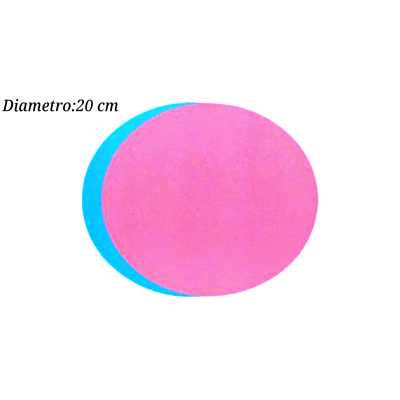 BASE ROSA Y AZUL 20CM ALEGRIA COT000587