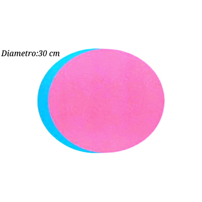 BASE ROSA Y AZUL 30CM ALEGRIA COT000589