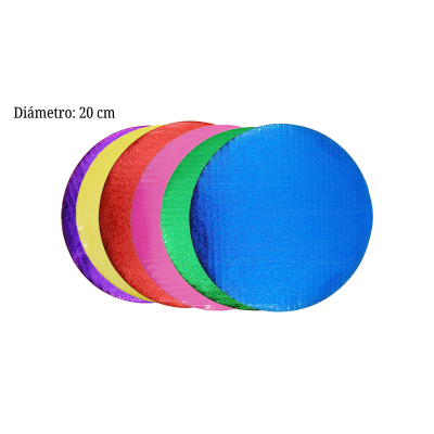 BASE RED 20 CM COLORES METALIC COT000597