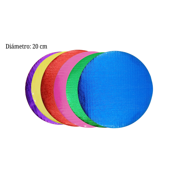 BASE RED 20 CM COLORES METALIC COT000597