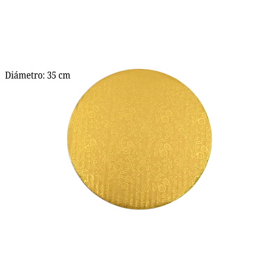 BASE DORADA 35CM ALEGRIA COT000550