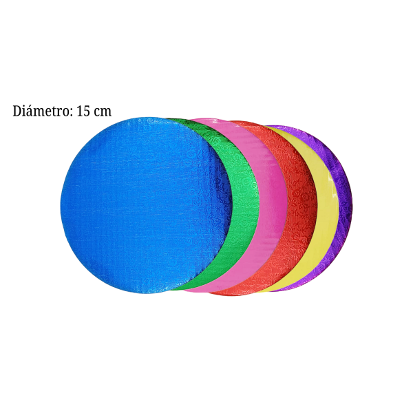 BASE RED 15 CM COLORES METALIC COT000595