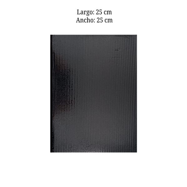 BASE NEGRA 25/25CM  ALEGRIA COT000584