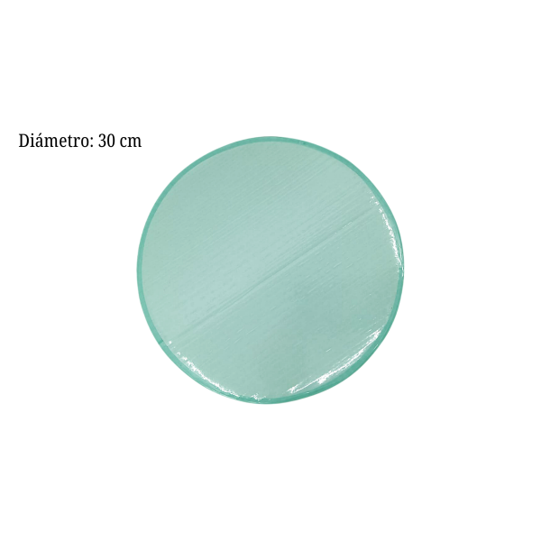 BASE VERDE PASTEL LISTON 30CM