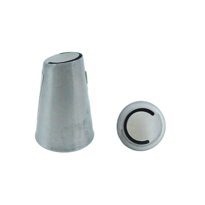 DUYA 401 CH A INOX RUFFLE ONDULADO