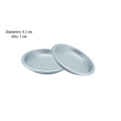 MOLDE ALUM REDONDO 9X1.5CM PAN000171