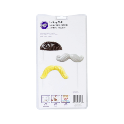 MOLDE PALETAS BIGOTES 2115-2118