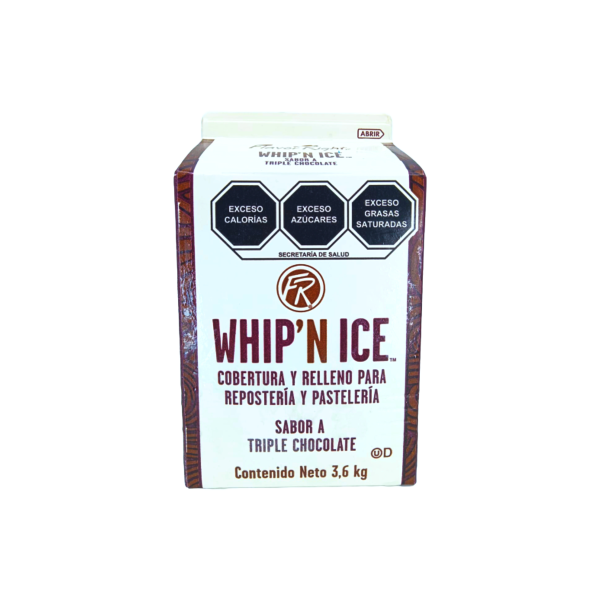 CHANTILLY WHIP ICE TRIPLE CHOCOLATE FLAVOR 4X3.6KG
