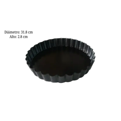 MOLDE TARTALETA DESMONTABLE 31.8X2.8CM 1-164