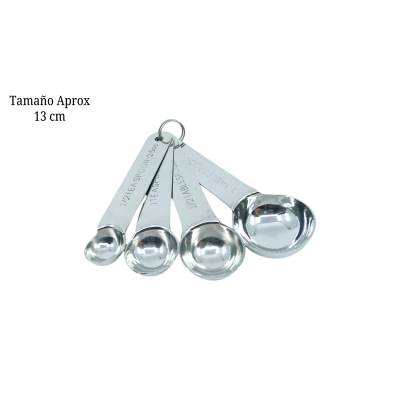 JGO 4 CUCHARAS MEDIDORAS DELUXE. URV-012