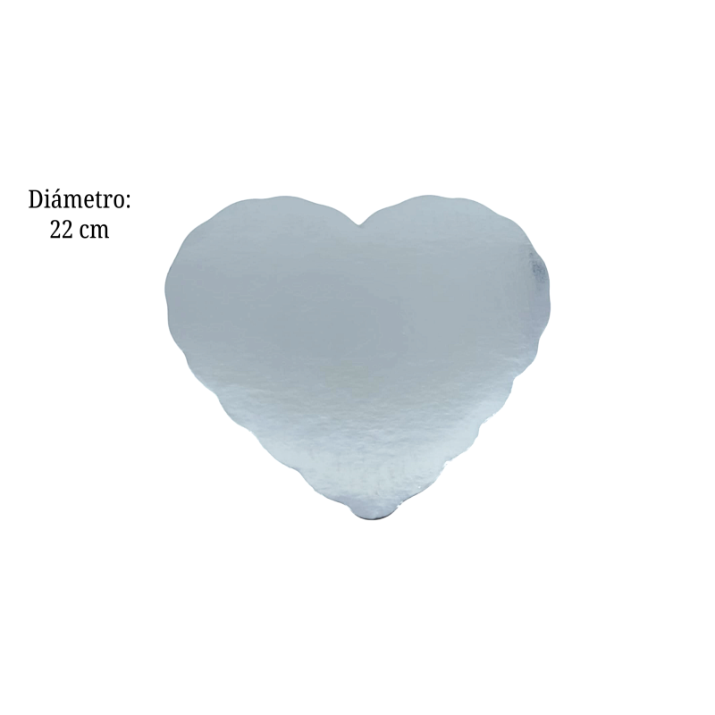 BASE PASTEL CORAZON 22CM BASE PASTEL CORAZON 22CM