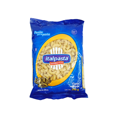 PASTA CODO RAYADO ITALPASTA 20X200GR
