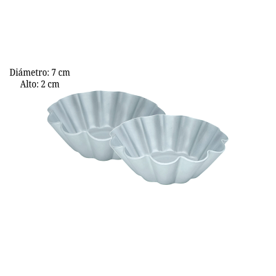 MOLDE ALUM FLOR 7X2CM PAN000177 MOLDE ALUM FLOR 7X2CM PAN000177