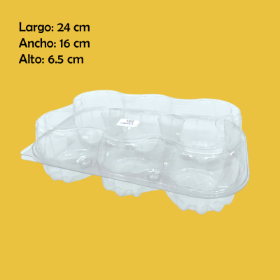 DOMO PARA MUFFINS 6PIEZA GUA G-16