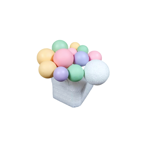 ESFERA MIX PASTEL CON PALILLO