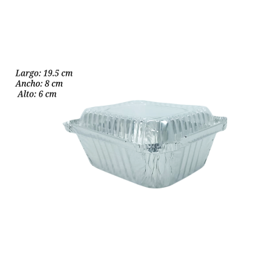 MOLDE RECTANGULAR 1LBS GUA 2059-30-1000 CON DOMO