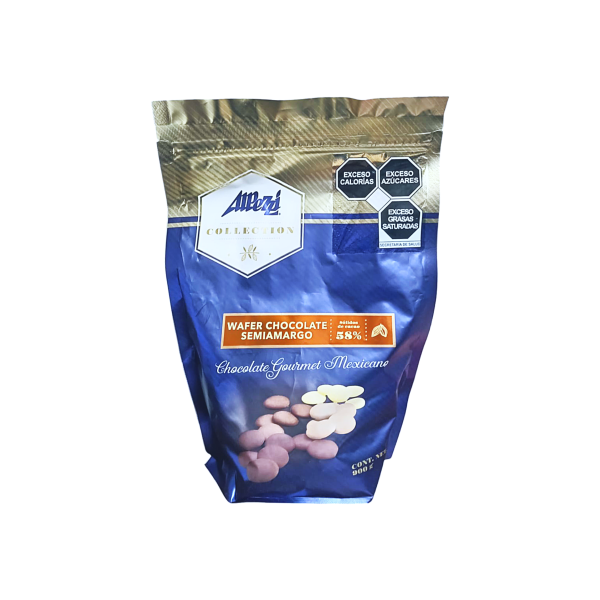 GOTA CHOCOLATE SEMIAMARGO ALPEZZI 6X900GR PT0303071