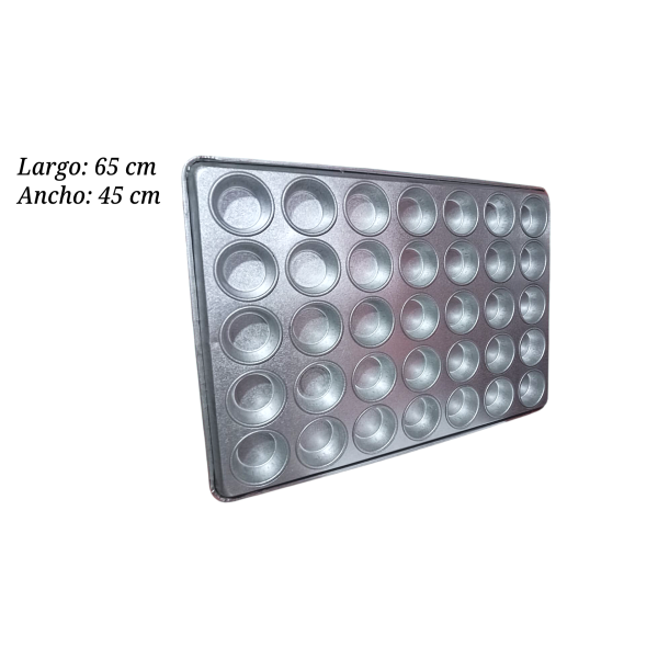 MOLDE ZINCALUM MANTECADA 45X65CM C/35 CAVI P150 IDEAL