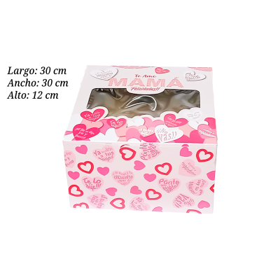 CAJA T/AMERICANO 30X30X12 C/VENTANA
