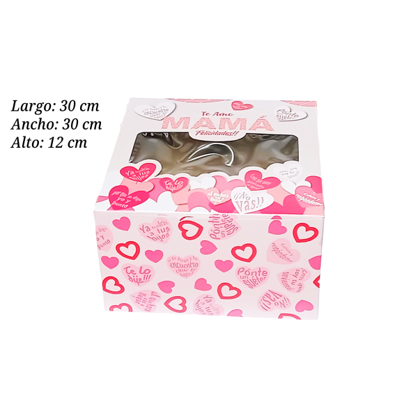 CAJA T/AMERICANO 30X30X12 C/VENTANA