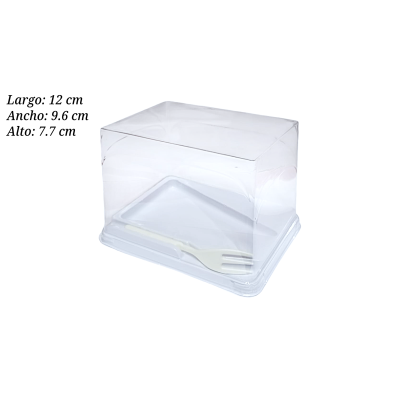 CAJA P/PASTEL TRIANGULO 12X9.6X7.7CM UEEN H-704