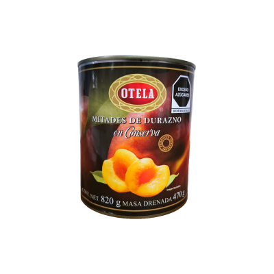 DURAZNO MITADES OTELA 24X820GR