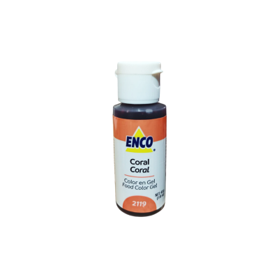 COLOR EN GEL CORAL ENCO 40GR
