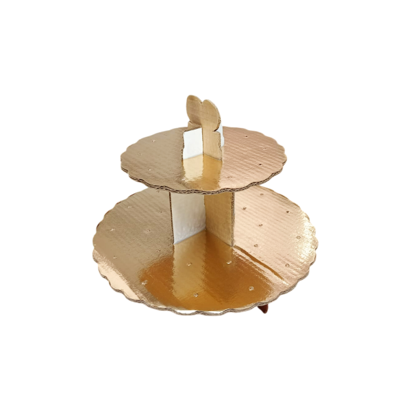 BASE PARA PALETA 2 NIVELES REDONDA ALTA PASTELOSO