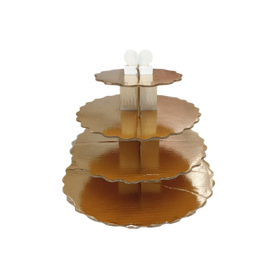 BASE PARA MUFFIN 4 NIVELES REDONDA PASTELOSO