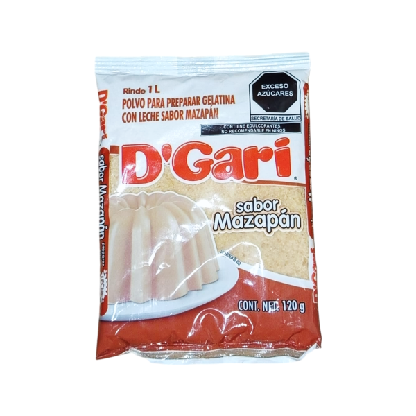 GELATINA DGARY MAZAPAN 50X120GR